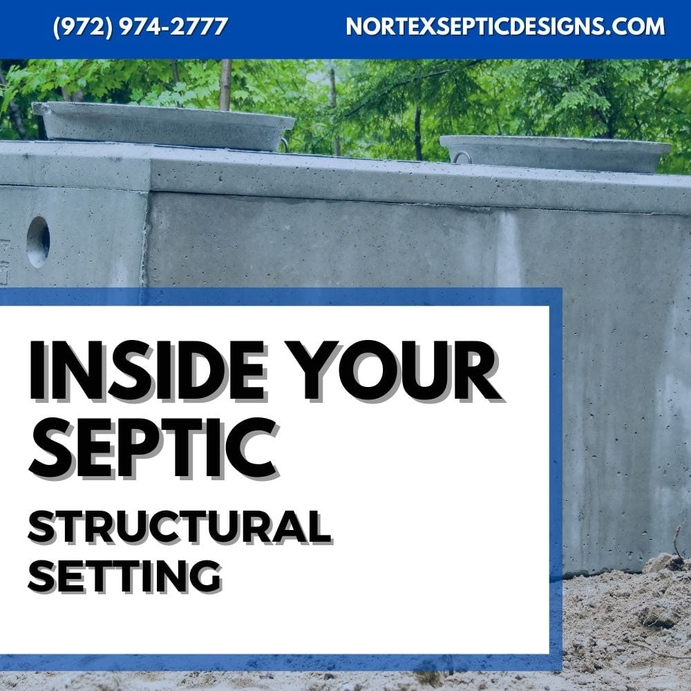 Septic Tank Diagram Geometry and components